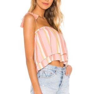 BB Dakota Tassels In The Sand Top Size Small NWT